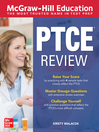 Cover image for McGraw-Hill Education PTCE Review Cover image for McGraw-Hill Education PTCE Review